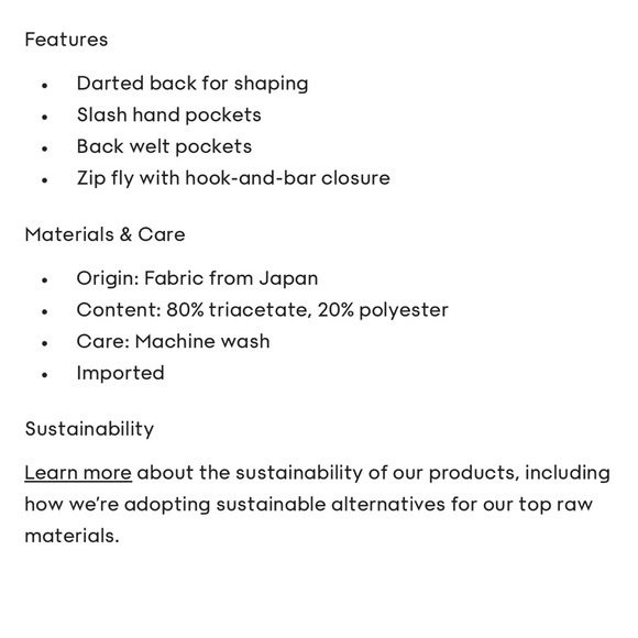 Aritzia- Babaton Pleated Satin Pants, size 2, dress up or down 🍸💕👌🏼 NWT - Picture 6 of 10